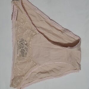 VICTORIA'S SECRET FLORAL NUDE BIKINI 407054 M58 SIZE XS MALL